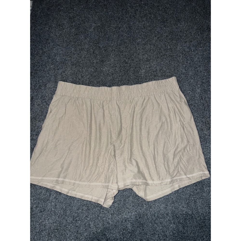 Athletic Works ButterCore Tan Beige Lounge Shorts XXXL 22 AW16100150385
